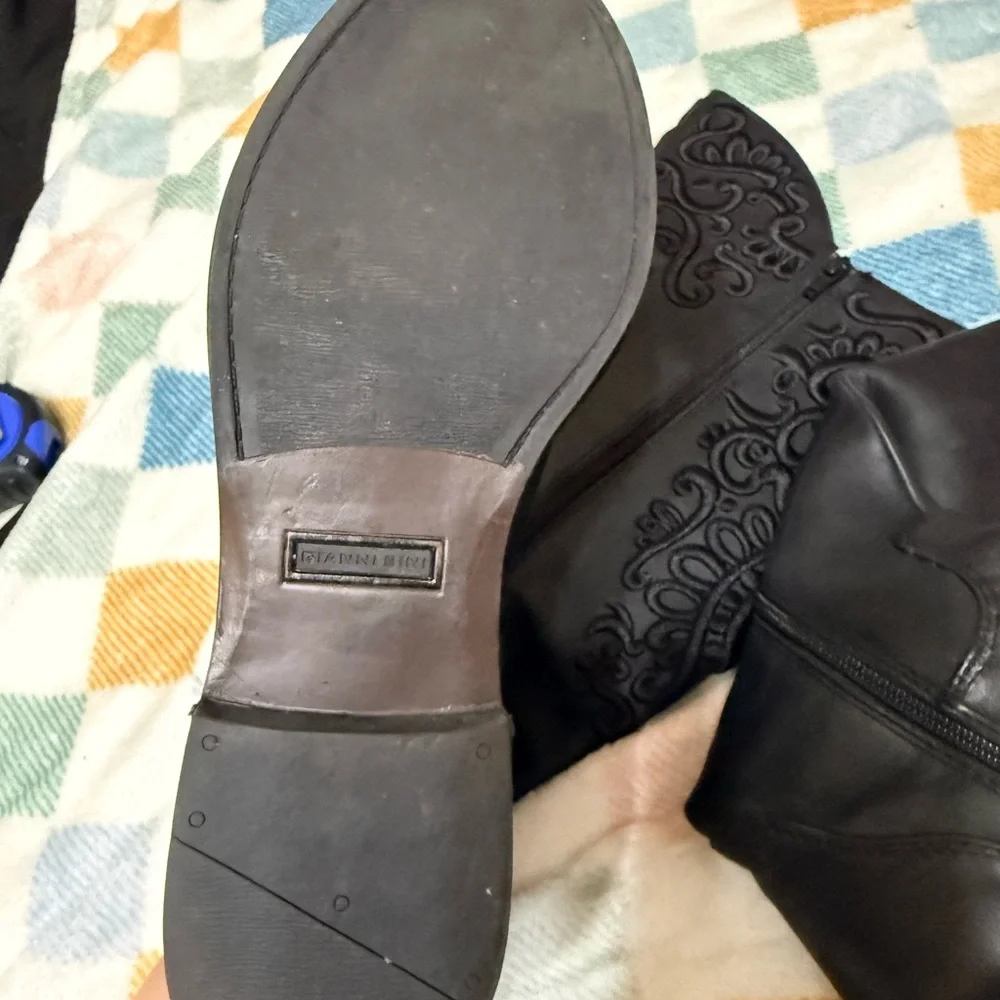 Gianni Bini Leather Boots - Picture 8 of 14